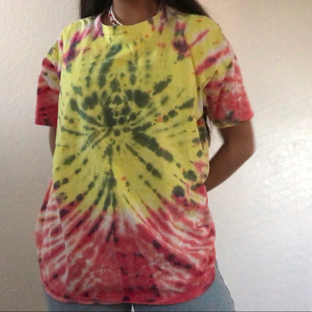 Indie oversized Tie Dye Tshirt